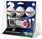 Maryland Terrapins 3 Golf Ball Gift Pack w/ Hat Clip - NCAA College Athletics