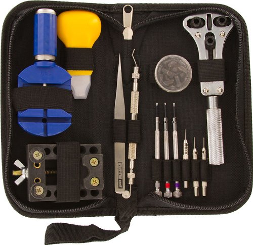 SE JT6222 Watch Repair Tool Kit, 13-Piece