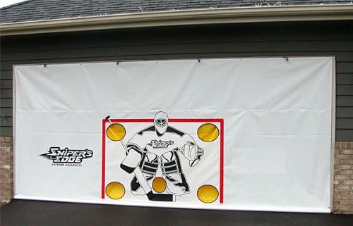 Garage Door Hockey Shooting Target