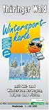 Wintersportkarte Th&uuml;ringer Wald: Mit Ski- und Winterwanderwegen, Loipen und Pisten, wetterfest, reissfest, abwischbar, GPS-genau - 1:50000 - Publicpress