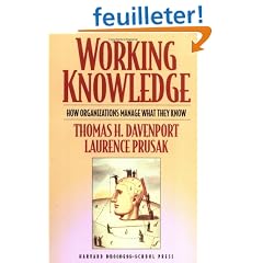 Working Knowledge: How Organizations Manage What They Know