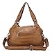 Scarleton Double Zipper Washed Shoulder Bag H133624 - Ash