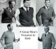 5 Gro�e Herren Pullis zu stricken
