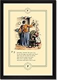 Framed Art Poster 20x30, Little Lily's Alphabet: Pancakes, Mamma!