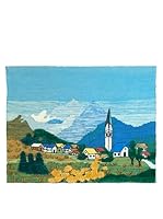 Jute & Co. Tapiz Paisaje Multicolor 100 x 70 cm