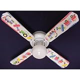 42Ceiling Fan w/Light Kit & Blades-Transport