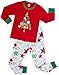 Girls Pajamas Children Christmas Gift Set Kids Sleepwear Size 2-10 Years