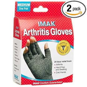 Click here to buy Imak  Arthritis Gloves Medium (Pack of 2) by Imak.