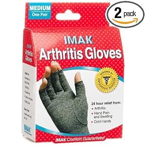 Imak Arthritis Gloves Medium (Pack of 2) by Imak