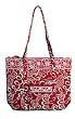 Vera Bradley New Villager Bag Twirly Birds Pink
