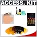 Nikon SJ-3 Color Gel Flash Filter Set + Batteries + Cleaning Kit for Nikon SB-900 & SB-910 Speedlight Flash