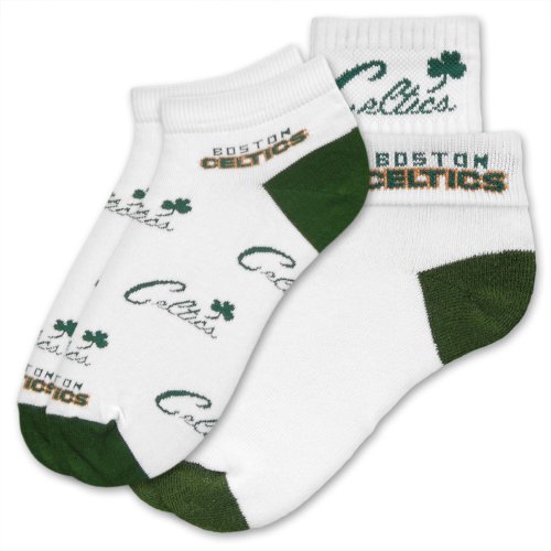 NBA Boston Celtics Womens Socks, 2-Pack