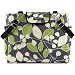 Reese Li Lexington Diaper Bag Charcoal Green Berry