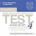 Cambridge Preliminary English Test 4 Audio CD Set: Examination Papers from the University of Cambridge ESOL Examinations (Pet Practice Tests)
