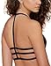 Youzee Women Sexy Cut-Out Bra Crop Bustier Bralette Corset Tops Tank Top Blouse