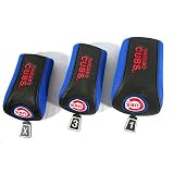 Chicago Cubs MLB Mesh Barrel Headcovers (Set of 3)