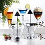 Supreme cocktail - cocktail transparent - Appareil � cocktail en etages