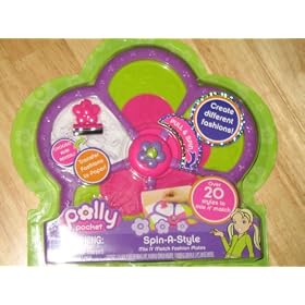 Polly Pocket Spin-A-Style Mix 'N Match Fashion Plates by Polly Pocket