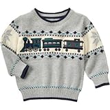 GYMBOREE(ジンボリー) トレイン セーター ヘザー グレー 小物 3歳【並行輸入】