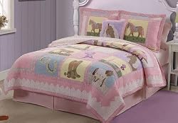 Giddy Up Quilt with Pillow Sham Size: Twin [Baby Product]