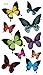 Supperb® Butterfly Temporary Tattoos / 6-pack