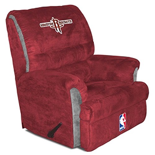 Buy Houston Rockets NBA Team Logo Big Daddy Recliner by Baseline Sports