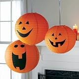 Oversized Paper Jack-o-Lanterns by tag