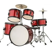 Rocket Tim J 5 Piece Junior Drum Kit - Red from Rocket