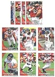 2010 Topps Atlanta Falcons Complete Team Set of 10 cards including Matt Ryan, Jerious Norwood, Tony Gonzalez, Sean Weatherspoon rookie,
