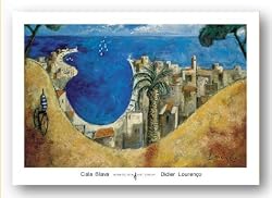 Cala Blava by Didier Lourenco 35.375"x22.875" Art Print Poster