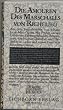 Die Amouren des Marschalls von Richelieu. Mit Proben aus der Geheimen Lebensgeschichte. Die Andere Bibliothek
