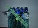 New Wave 1 Liter 6 Glacier Blue BPA Free Water Bottles