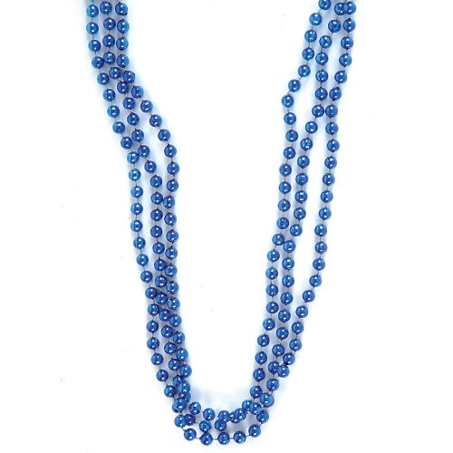 Blue Bead Necklace (1 dz)