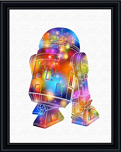 Aprilskys Workshop 13X19 Star Wars R2-D2 Droid from Star Wars The Force Awakens Canvas Art Print Wall Decor Home Décor Room Deco Inspirational Wall Art Gift A433