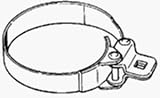 Oil Filter Wrench, 13/16 To 3 5/32