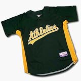 Oakland Athletics Authentic MLB Cool Base Batting Practice Jersey by Majestic Athletic (Green)