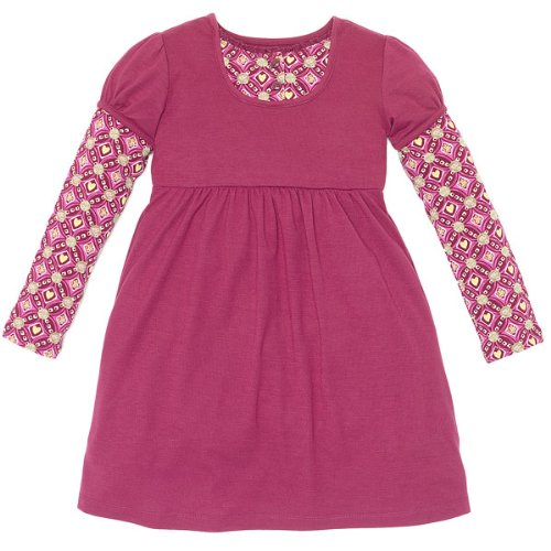 faux-layered dress