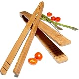 Tom Douglas by Pinzon Bamboo Tongs, Set of 2