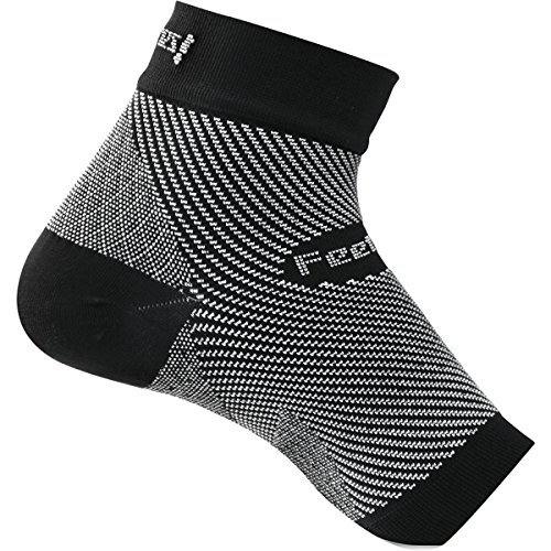 Feetures! Plantar Facsiitis Sleeve - One Sleeve Black, S/M Black, S/M