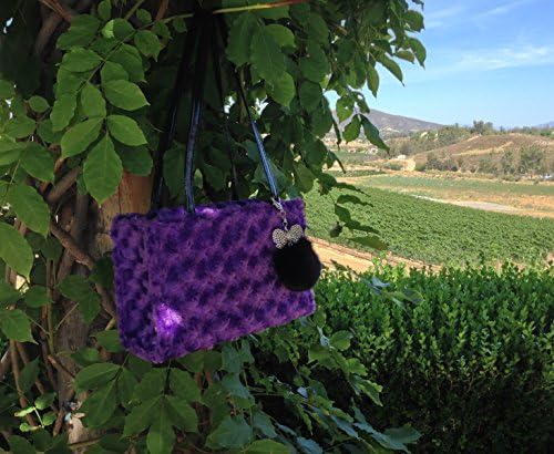 16 Sac De Fourrure Rosy Fur Tote (Hot Pink)