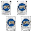 Philadelphia 76ers NBA 4pc Square Shot Glass Set by Great American Products