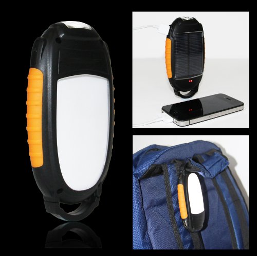 Images for Frostfire multi purpose solar outdoor light, lantern and emergency phone charger (Ideal for camping, boats, garage or vehicles)