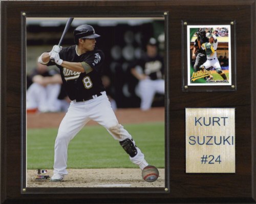 MLB Kurt Suzuki Oakland Athletics Player Plaque