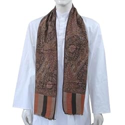 Cashmere Scarf Pashmina for Men, Crafted in India