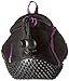 TECS Women's Aquasock Water Shoe (Purple/Black, 6)