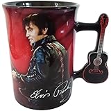 Elvis Presley Mug with Guitar Handle