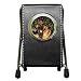 German Shepherd Pen Holder Desk Clock