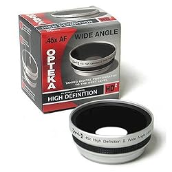 Opteka .45x HD&sup2; Wide Angle Lens for Fuji FinePix S700 Digital Camera