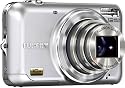 Fujifilm Finepix JZ300 Digitalkamera (12 Megapixel, 10-fach opt.Zoom, 6,9 cm Display, Bildstabilisator) silber