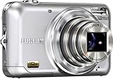 Fujifilm Finepix JZ300 Digitalkamera (12 Megapixel, 10-fach opt.Zoom, 6,9 cm Display, Bildstabilisator) silber